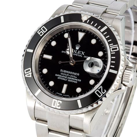 rolex submariner 16610 reviews|Rolex 16610t stainless submariner.